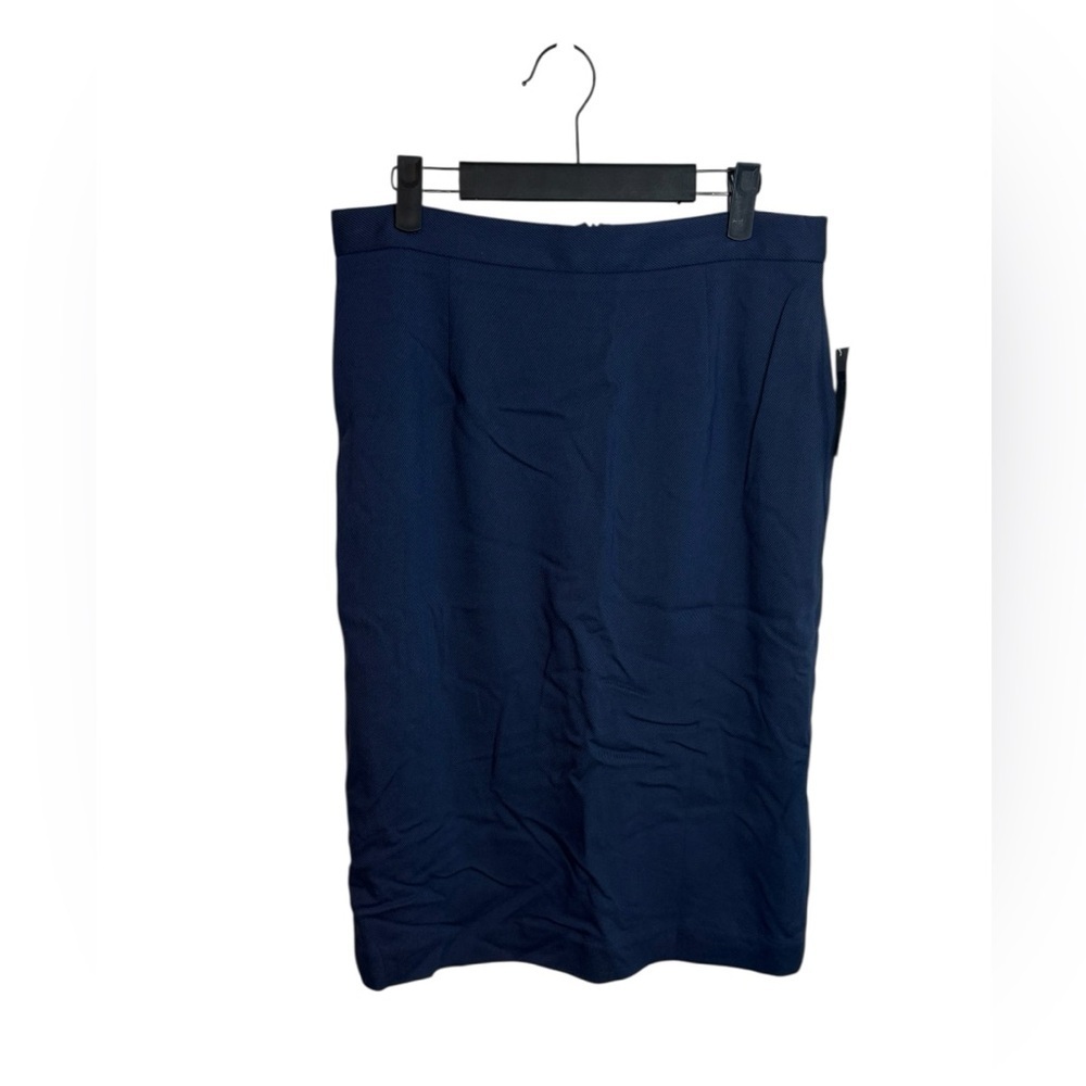 Nwt Nicole Miller for Mary Kay Deep Blue Pencil Skirt